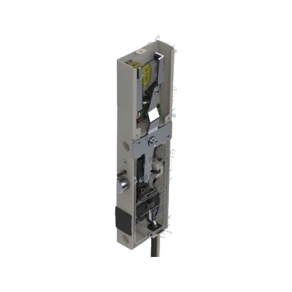 Can Lift CL-06 M-MT-SW Çift Emniyetli Çift Dilli Motor Tahrikli Asansör Kat Kapı Kilidi(Swichli)